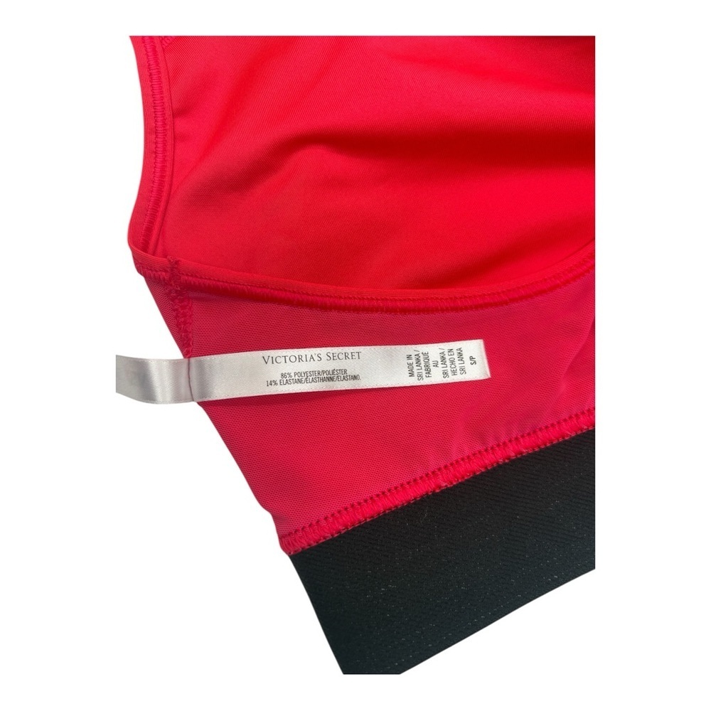 VSX Victoria’s Secret Sport Bra Neon Pink Racerback Sz S/P - Picture 9 of 10